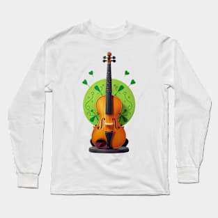 Feel the Music Rhythm of St. Patrick's Day Long Sleeve T-Shirt